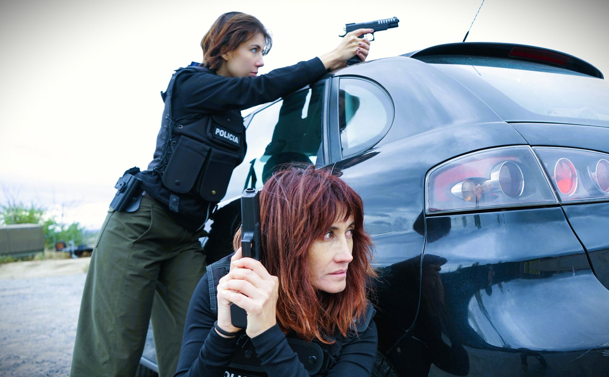 René Martín, escena de acción policial
